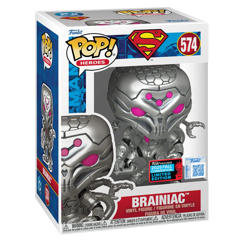 NYCC 2025 - DC - Brainiac US Exclusive Pop! Vinyl - Image 2