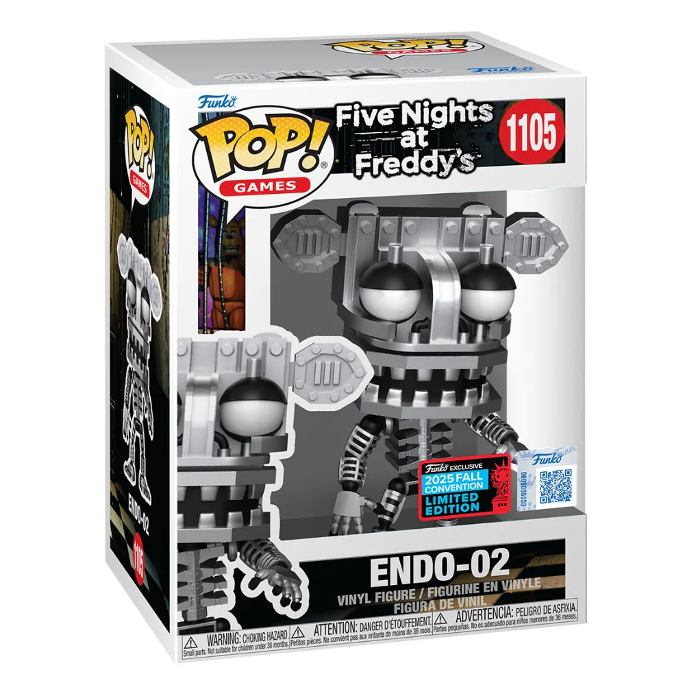 NYCC 2025 - Five Nights at Freddy's - Endo-02 Freddy US Exclusive Pop! Vinyl - Image 2