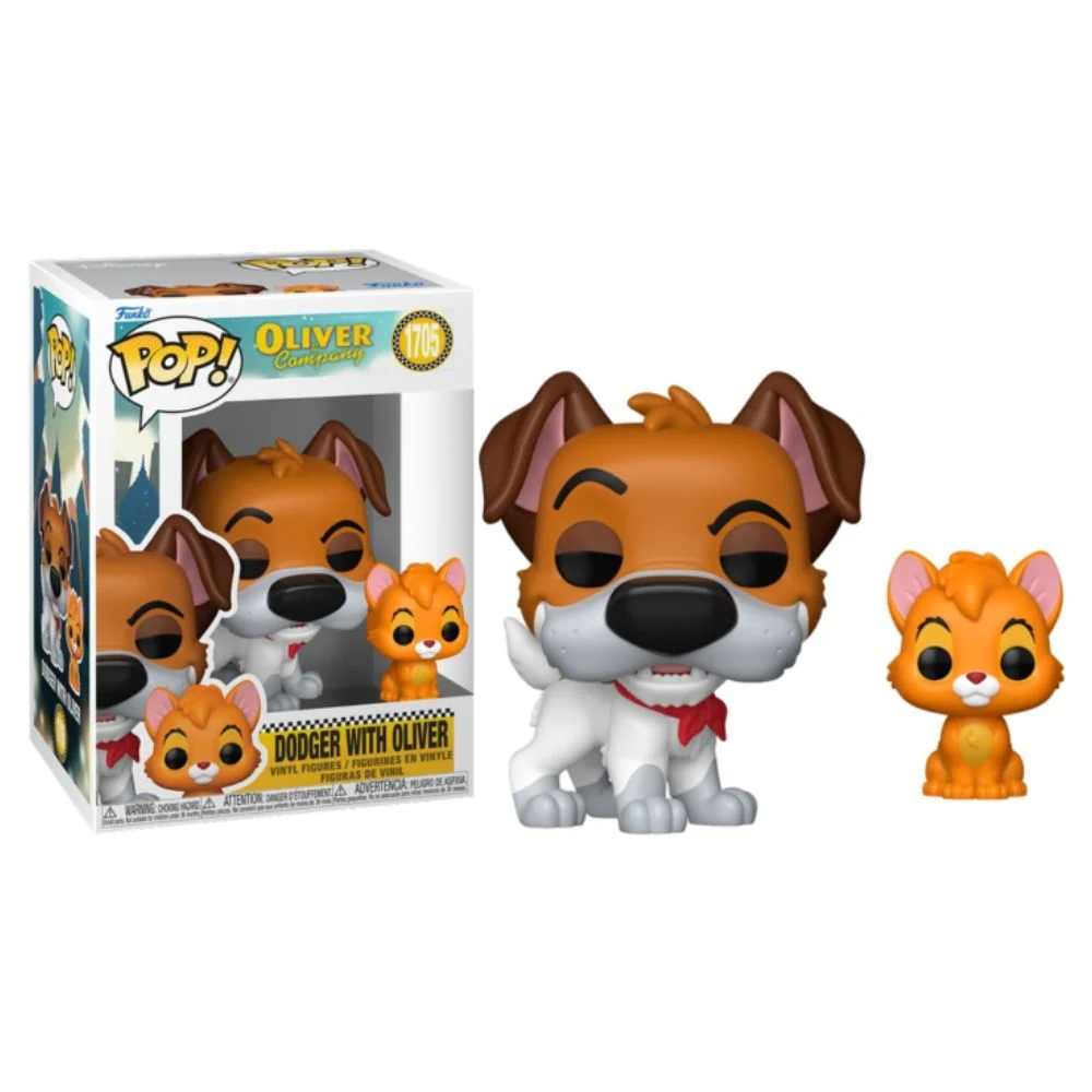 Oliver & Company (1988) - Dodger with Oliver Pop! Vinyl - Image 3