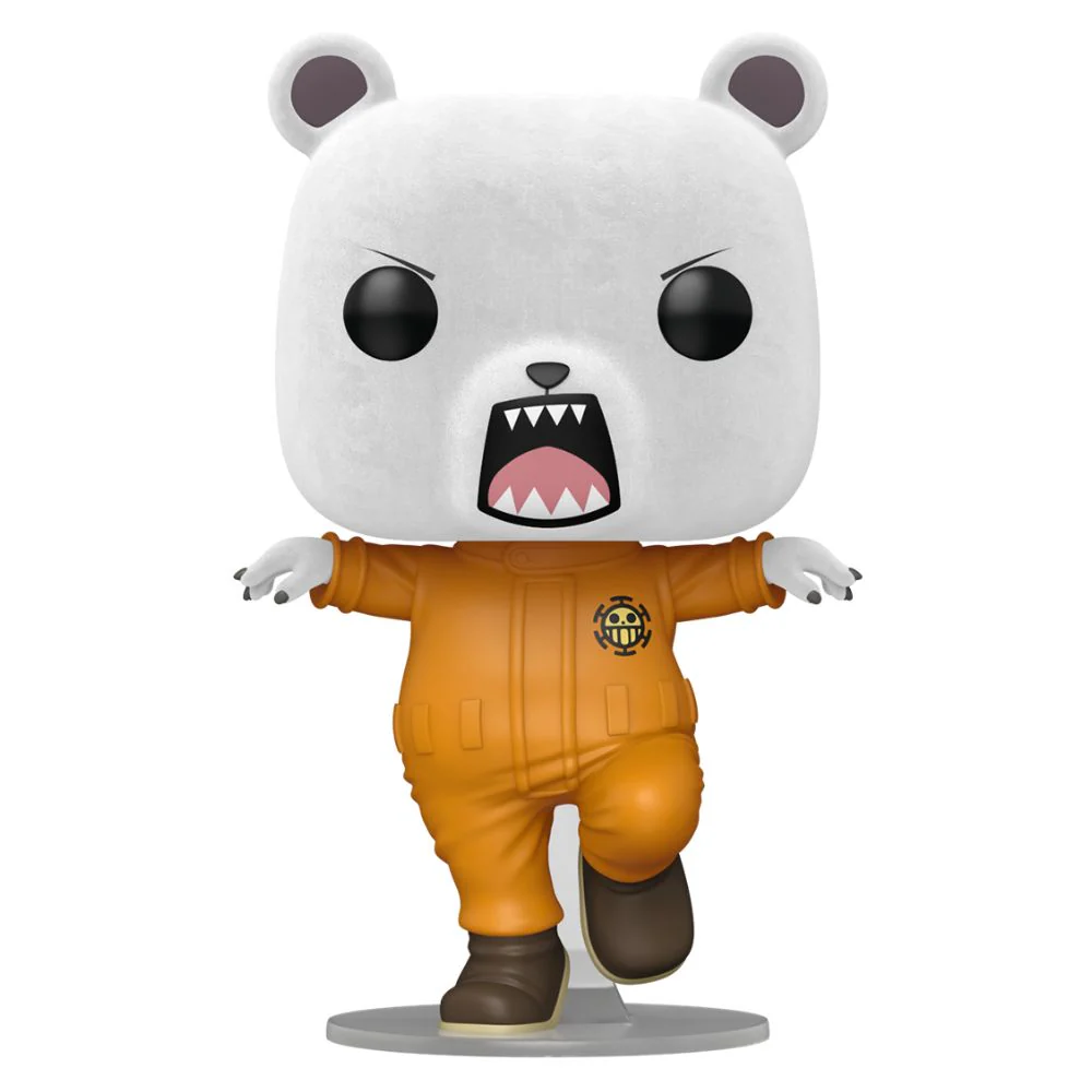 One Piece - Bepo Flocked US Exclusive Pop! Vinyl