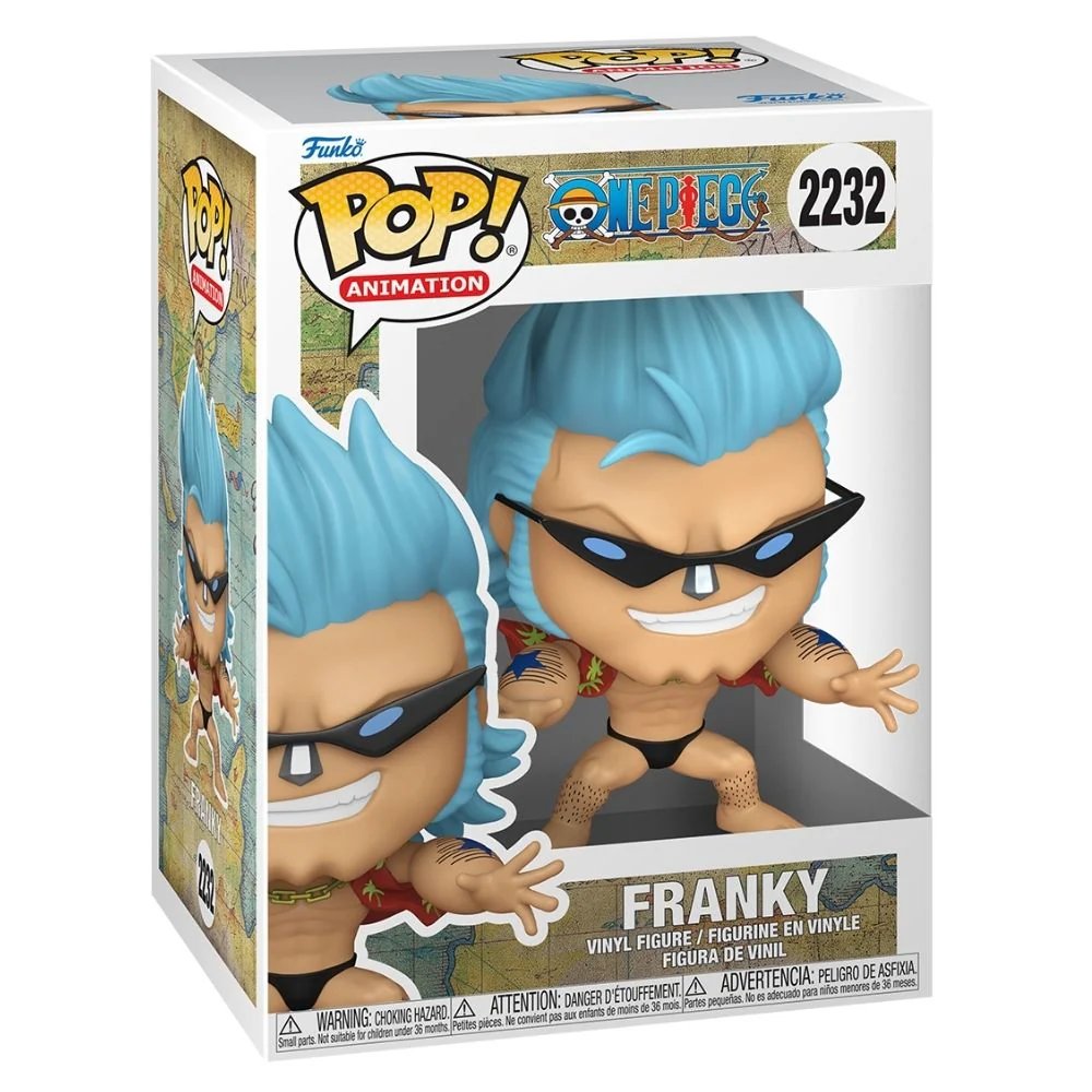 One Piece - Franky with Sunglasses Pop! Vinyl - Image 2