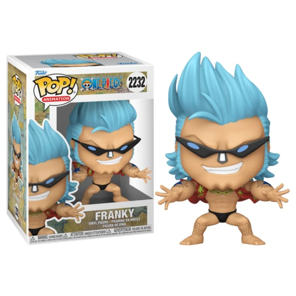 One Piece - Franky with Sunglasses Pop! Vinyl - Image 3