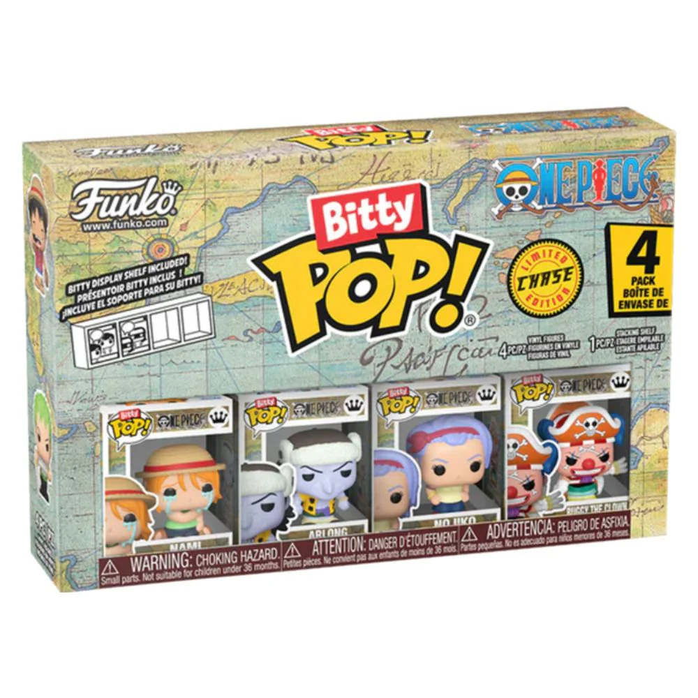 One Piece - Nami Bitty Pop! Vinyl 4 Pack - Image 2