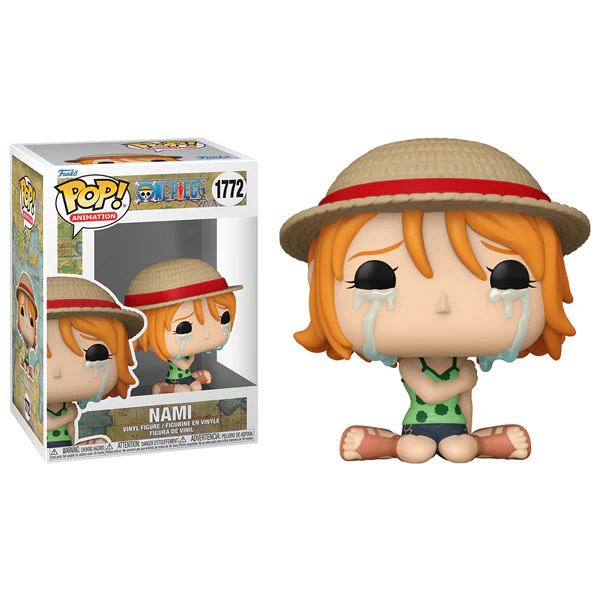 One Piece - Nami Sitting Crying Pop! Vinyl - Image 3