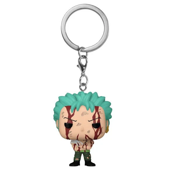One Piece - Roronoa Zoro "Nothing Happened" US Exclusive Pop! Keychain - Image 3
