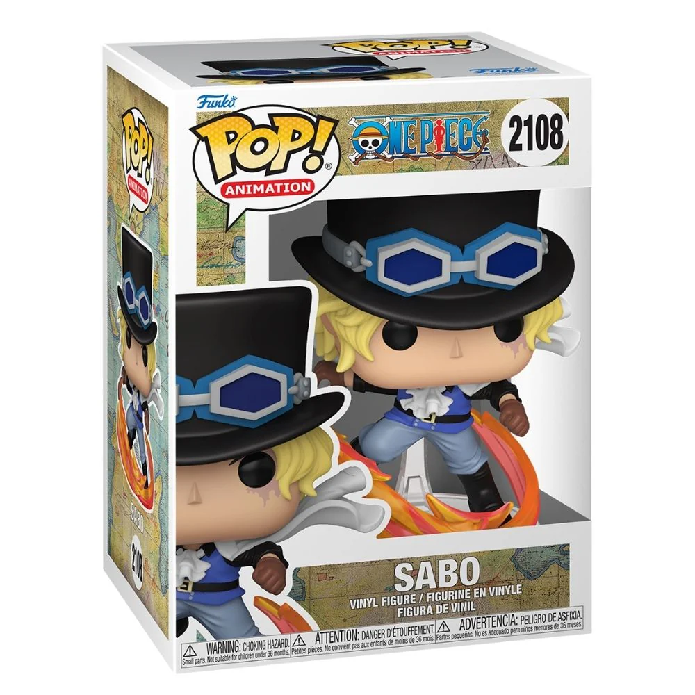 One Piece - Sabo Attacking with Pipe Pop! Vinyl - Image 2