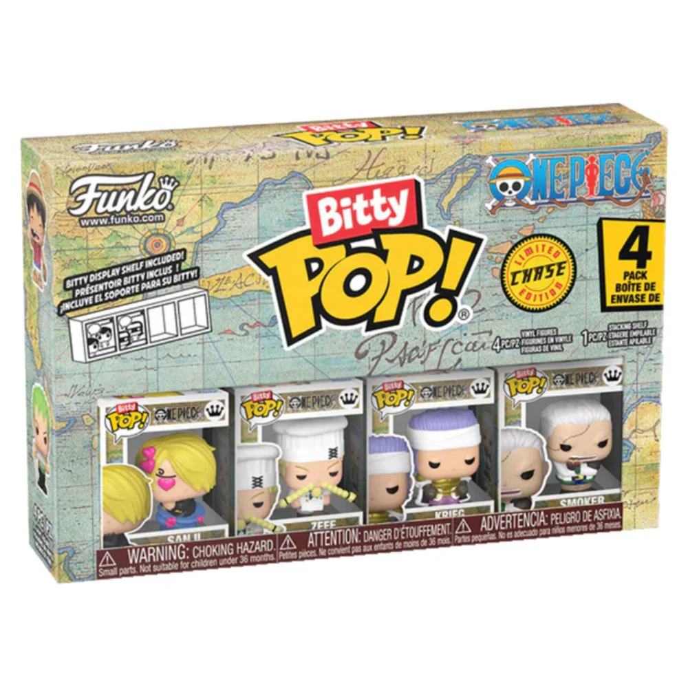 One Piece - Sanji Bitty Pop! Vinyl 4 Pack - Image 2