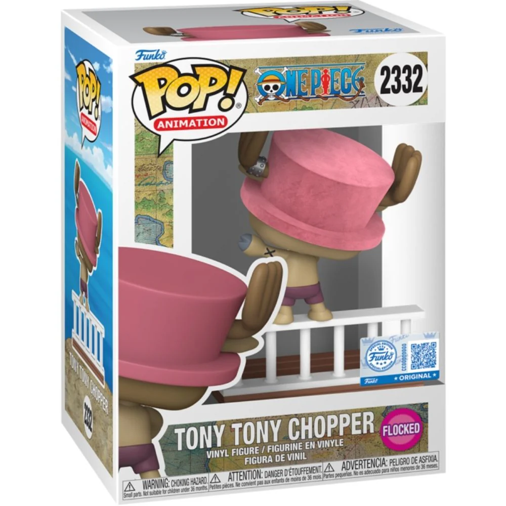 One Piece - Tony Tony Chopper Flocked Build-A-Scene Pop! Vinyl - Image 2