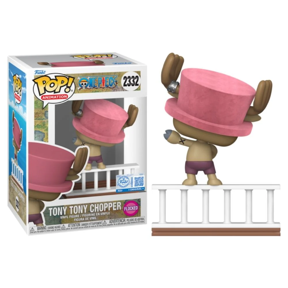 One Piece - Tony Tony Chopper Flocked Build-A-Scene Pop! Vinyl - Image 3