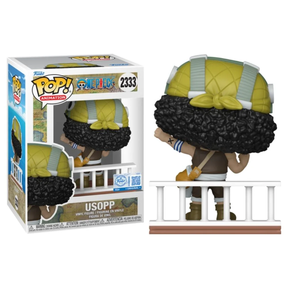 One Piece - Usopp Build-A-Scene US Exclusive Pop! Vinyl - Image 3