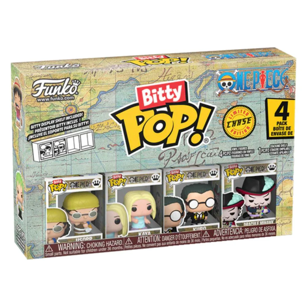 One Piece - Usopp Bitty Pop! Vinyl 4 Pack - Image 2