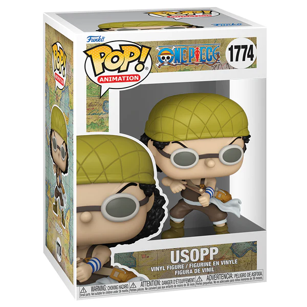 One Piece - Usopp with Rubber Band Pop! Vinyl - Image 2