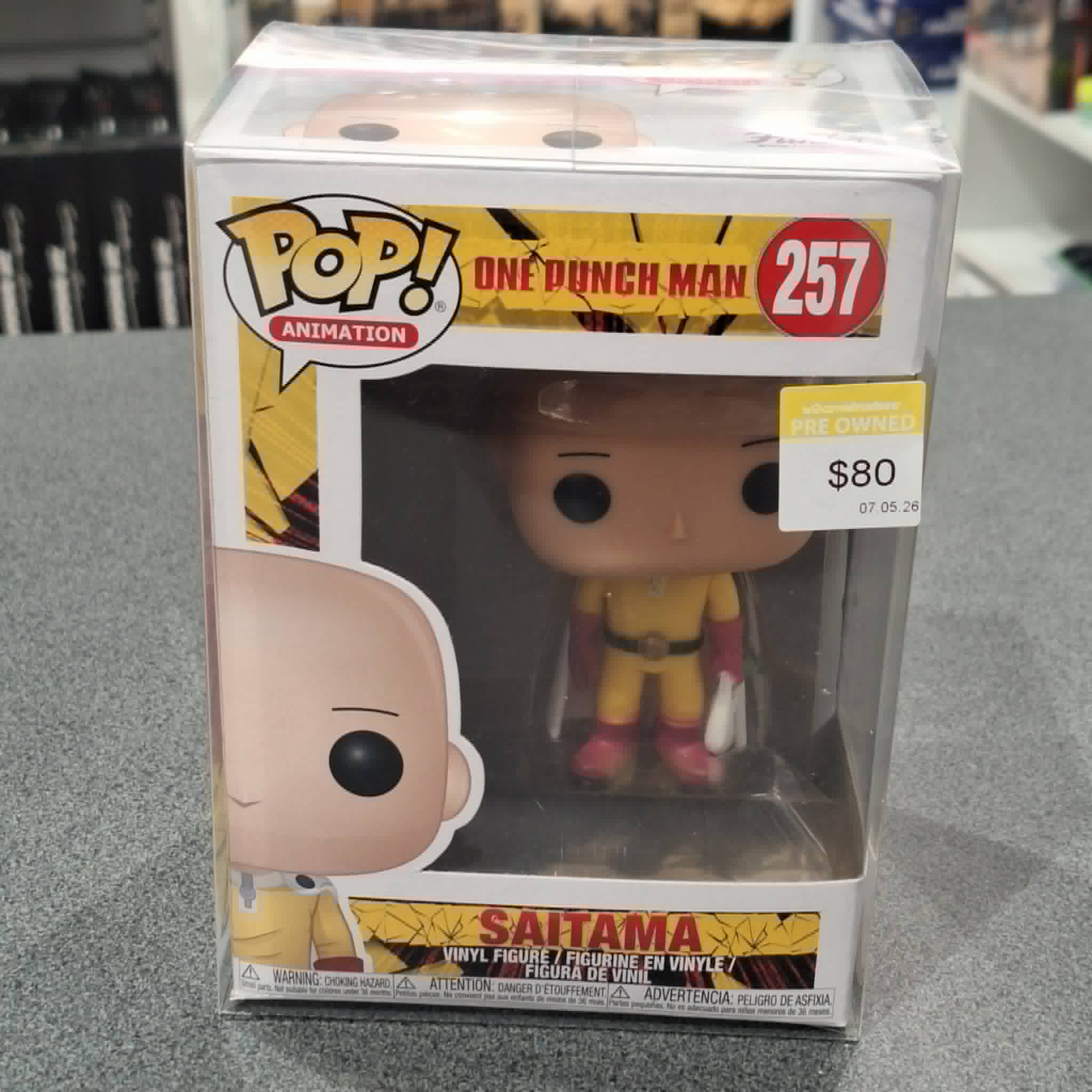 One Punch Man - Saitama Pop! Vinyl