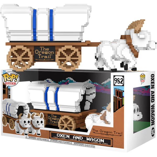 Oregon Trail - Ox & Wagon Pop! Ride - Image 2