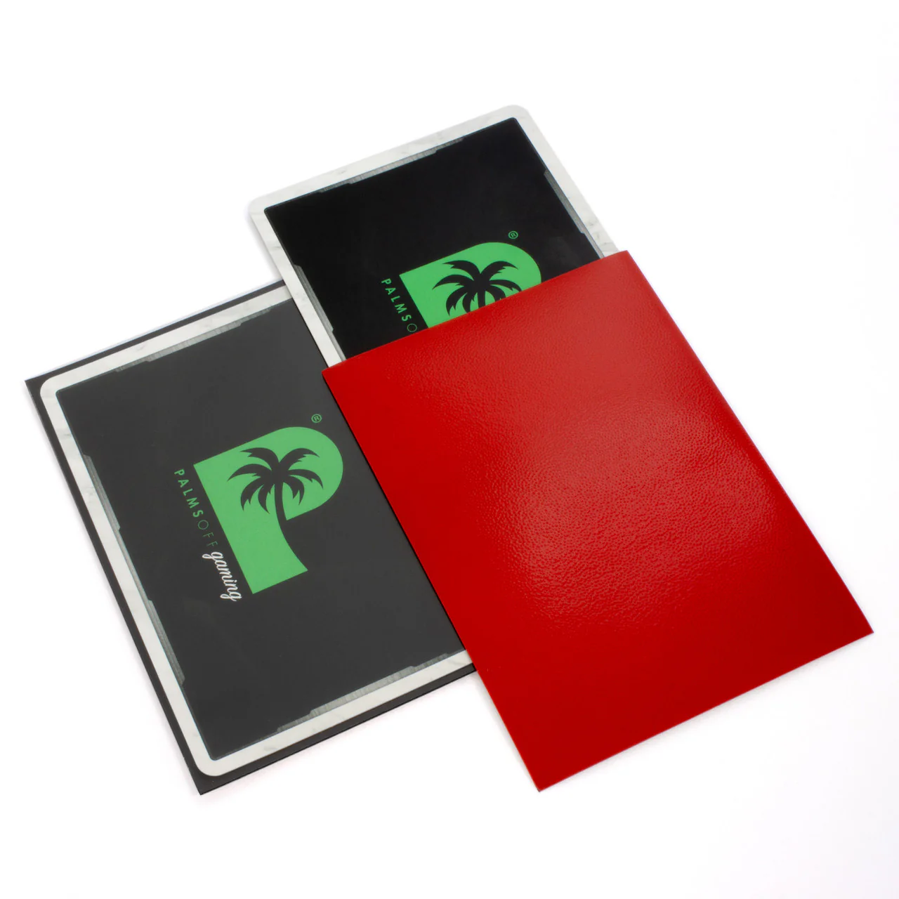 Palms Off Blackout Deck Sleeves Red 100 pc - Image 2