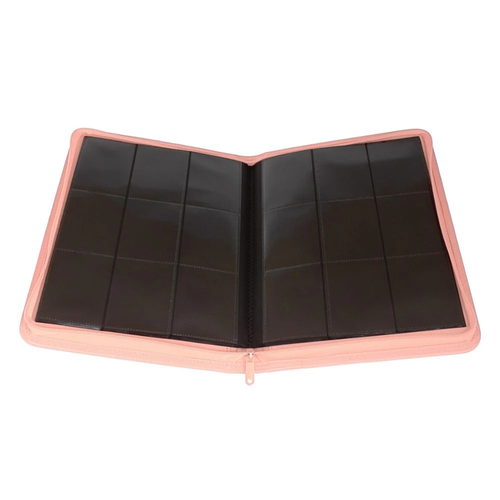Palms Off Collector's 9 Pocket Zip Trading Card Binder - PINK - Image 4