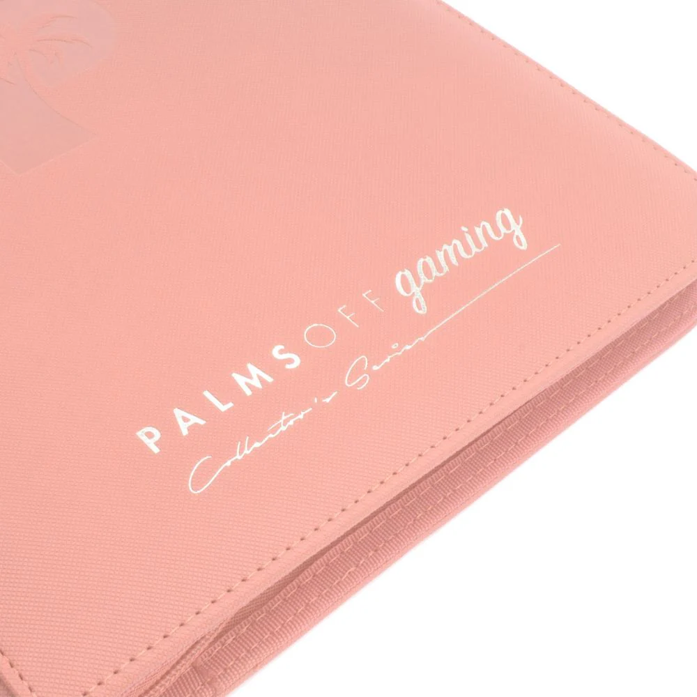 Palms Off Collector's 9 Pocket Zip Trading Card Binder - PINK - Image 5