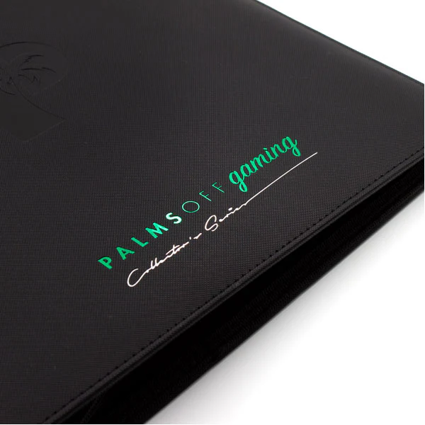 Palms Off Collectors Series 12 Pocket Zip Trading Card Binder - BLACK - Image 2