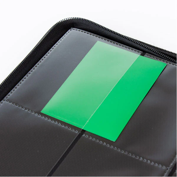 Palms Off Collectors Series 12 Pocket Zip Trading Card Binder - BLACK - Image 5