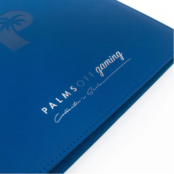 Palms Off Collectors Series 12 Pocket Zip Trading Card Binder - BLUE - Image 2