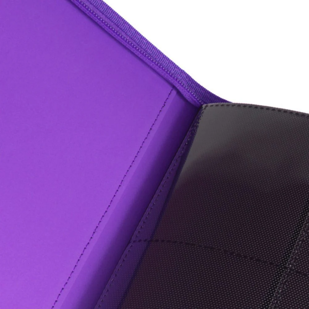 Palms Off Collector's Series 12 Pocket Zip Trading Card Binder - PURPLE - Image 4