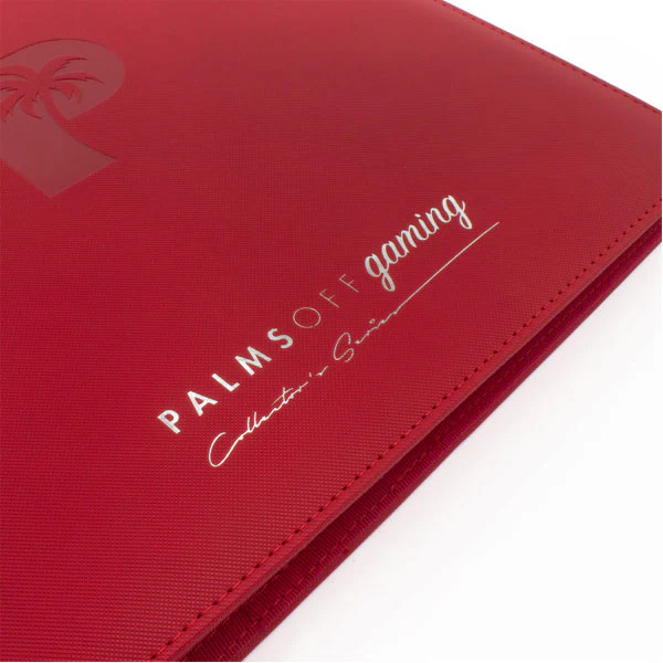 Palms Off Collectors Series 12 Pocket Zip Trading Card Binder - RED - Image 2