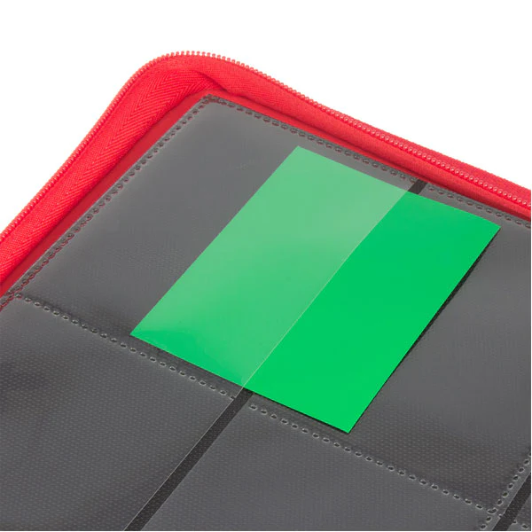 Palms Off Collectors Series 12 Pocket Zip Trading Card Binder - RED - Image 5