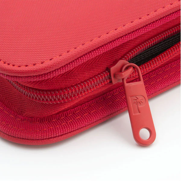 Palms Off Collectors Series 12 Pocket Zip Trading Card Binder - RED - Image 6