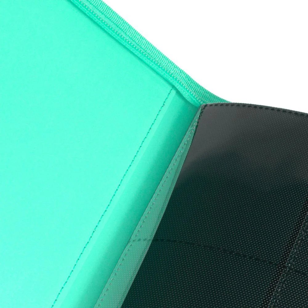 Palms Off Collector's Series 12 Pocket Zip Trading Card Binder - TURQUOISE - Image 4