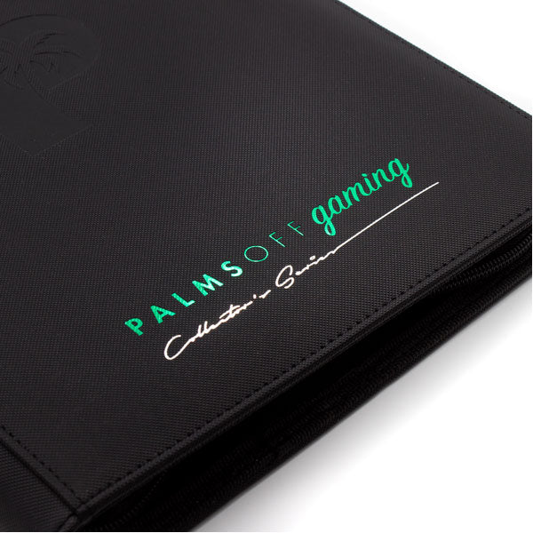 Palms Off Collectors Series 9 Pocket Zip Trading Card Binder - BLACK - Image 2