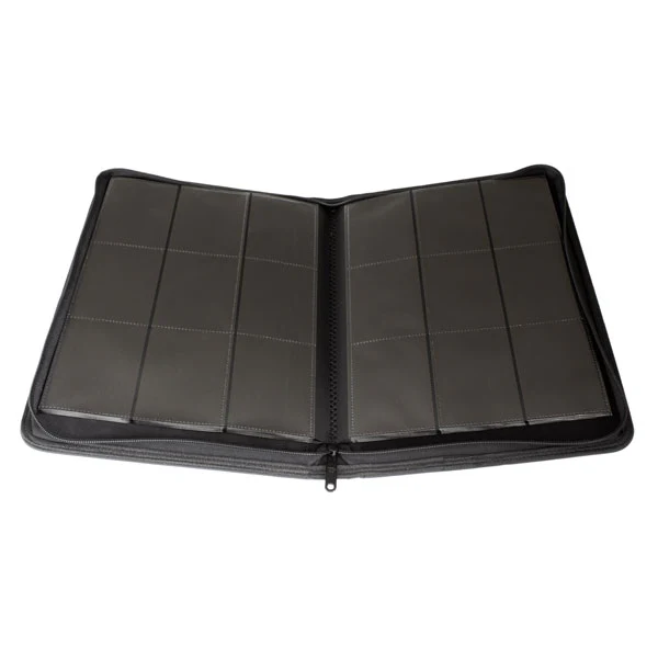 Palms Off Collectors Series 9 Pocket Zip Trading Card Binder - BLACK - Image 3