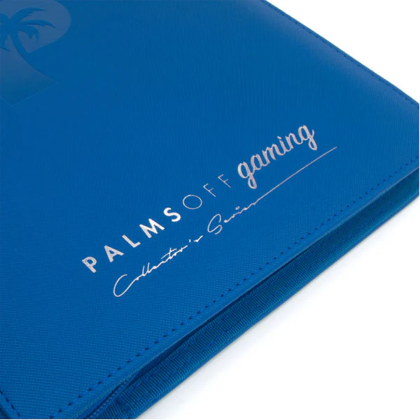 Palms Off Collectors Series 9 Pocket Zip Trading Card Binder - BLUE - Image 2