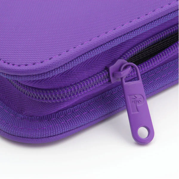 Palms Off Collectors Series 9 Pocket Zip Trading Card Binder - PURPLE - Image 6