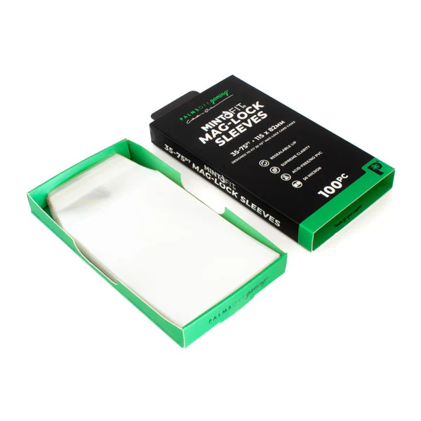 Palms Off MintFit Mag-Lock Card Case Sleeves (35pt-75pt) - 100pc - Image 3