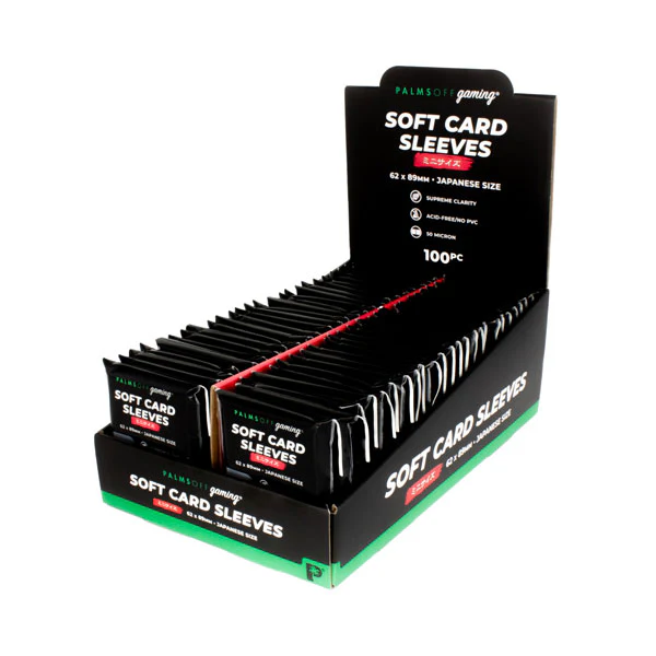 Palms Off Soft Card Sleeves - Japanese Size - 100pc - Image 2