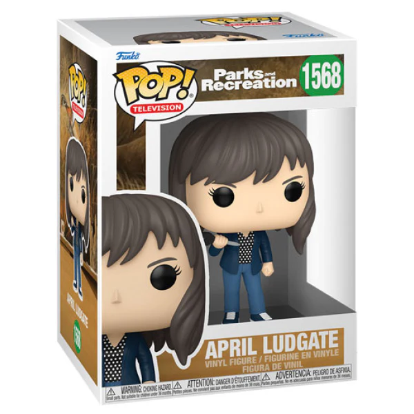 Parks and Recreation 15th Anniversary - April Ludgate with Scissors Pop! Vinyl - Image 2