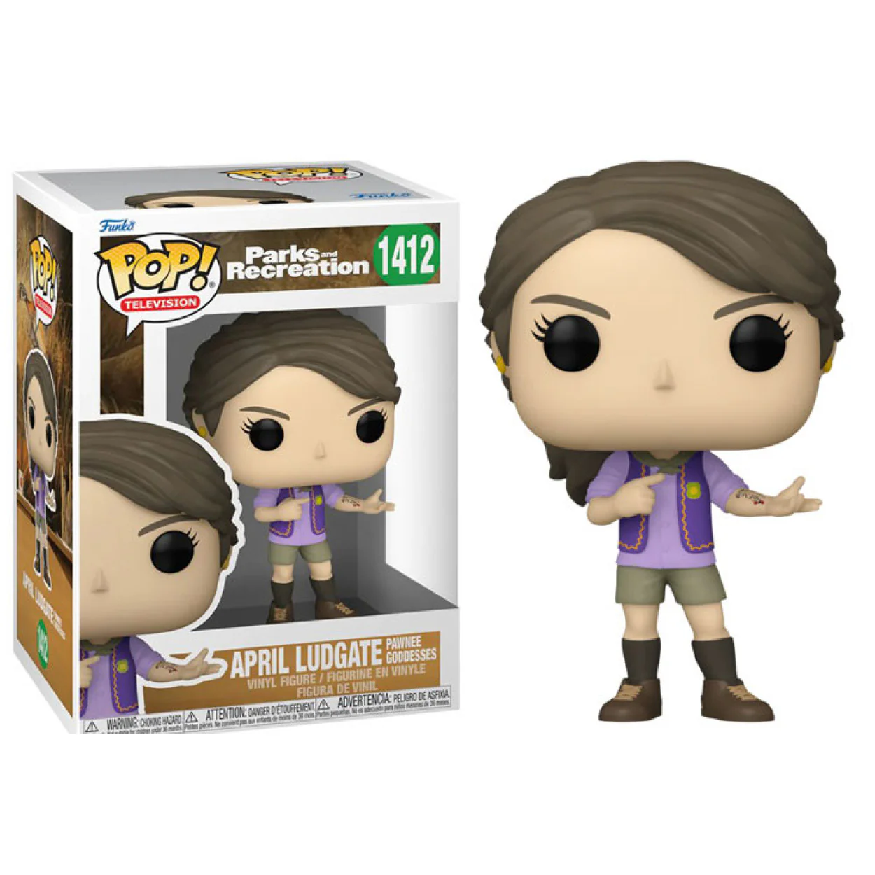 Parks & Recreation - April Ludgate (Pawnee Goddesses) Pop! Vinyl - Image 3