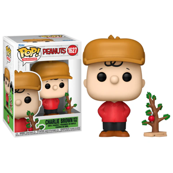 Peanuts - Charlie Brown with Tree (Holiday) Pop! Vinyl - Image 3