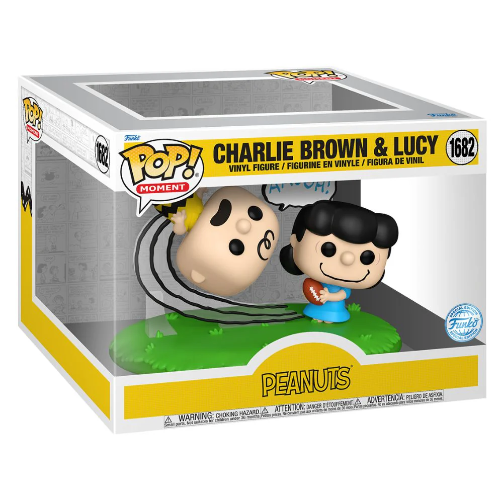 Peanuts - Charlie (Kicking) US Exclusive Pop! Moment - Image 2