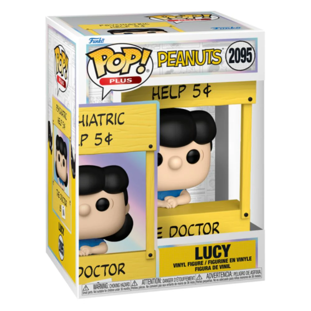 Peanuts - Lucy (Psychiatric Booth) Pop! Vinyl Plus - Image 2