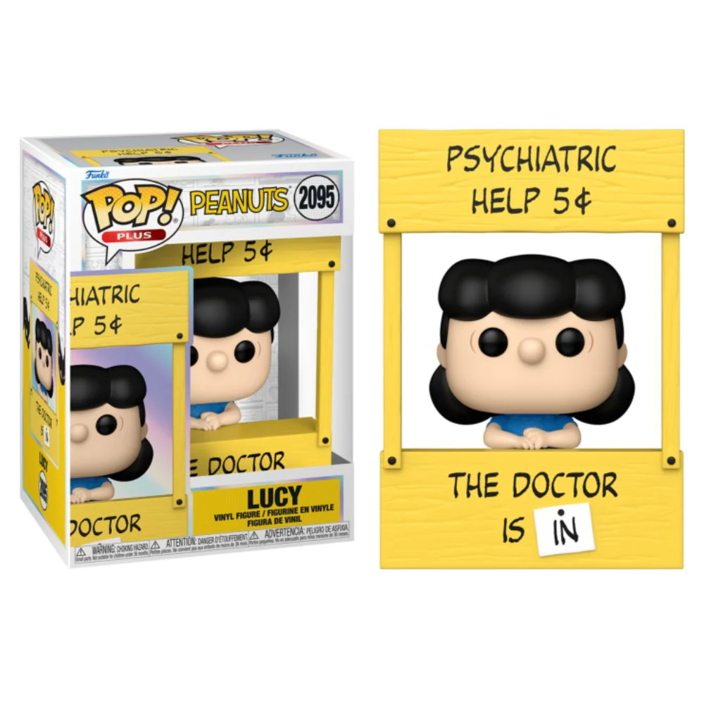Peanuts - Lucy (Psychiatric Booth) Pop! Vinyl Plus - Image 3