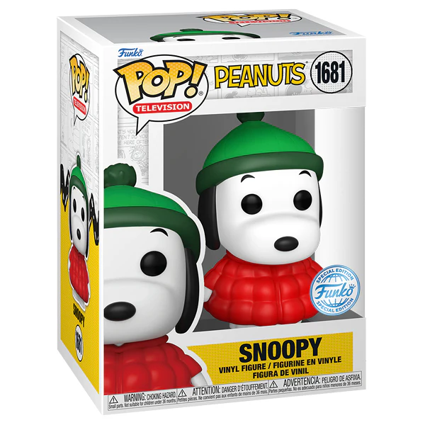 Peanuts - Snoopy in Coat US Exclusive Pop! Vinyl - Image 2