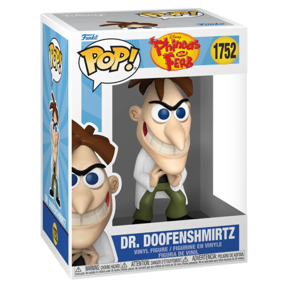 Phineas and Ferb - Dr Doofenshmirtz Pop! Vinyl - Image 2