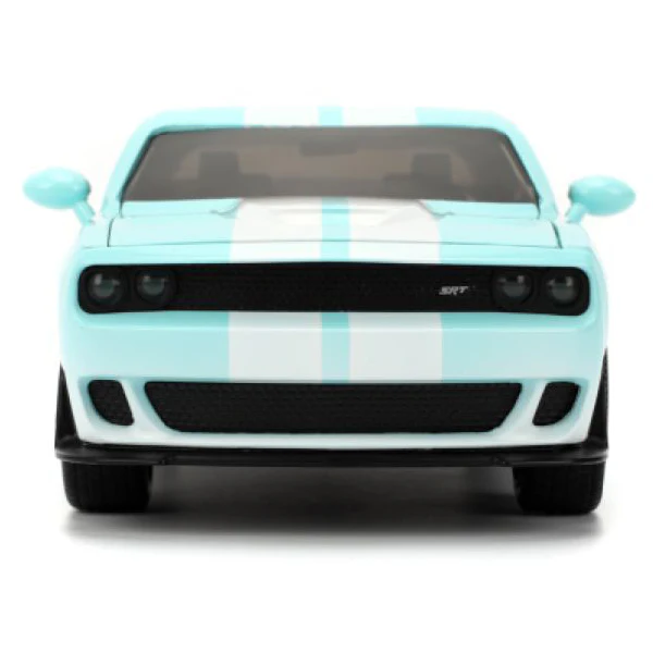 Pink Slips - 1:24 Scale 2015 Dodge Challenger SRT Hellcat Diecast Vehicle - Image 5