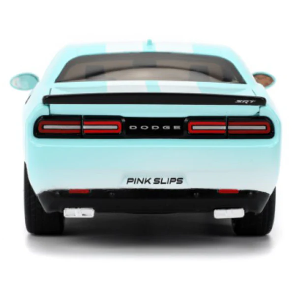 Pink Slips - 1:24 Scale 2015 Dodge Challenger SRT Hellcat Diecast Vehicle - Image 6