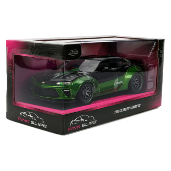 Pink Slips - 1:24 Scale 2016 Chevrolet Camaro SS Diecast Vehicle - Image 9
