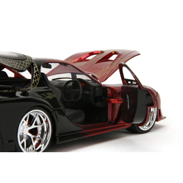 Pink Slips - 1995 Mazda RX7 Widebody 1:24 Scale Diecast Vehicle - Image 4