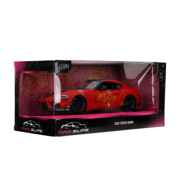 Pink Slips - 2020 Toyota Supra (Year Of The Dragon) 1:24 Scale Diecast Vehicle - Image 10