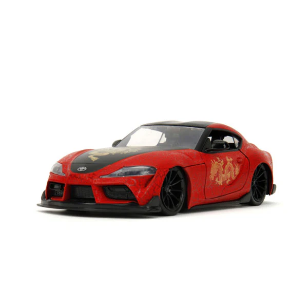 Pink Slips - 2020 Toyota Supra (Year Of The Dragon) 1:24 Scale Diecast Vehicle - Image 2