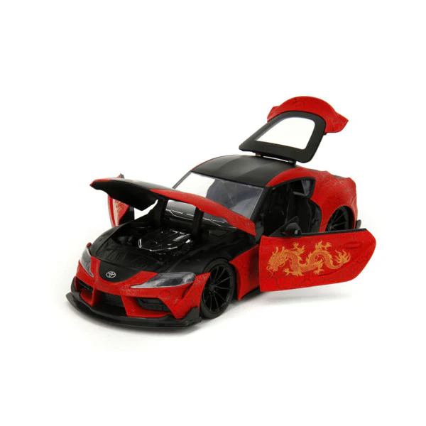 Pink Slips - 2020 Toyota Supra (Year Of The Dragon) 1:24 Scale Diecast Vehicle - Image 3